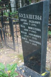 Будашева Роза Моисеевна, Москва, Востряковское кладбище
