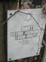 Пинт Евгения Михайловна, Москва, Востряковское кладбище