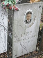 Шер Борис Михайлович, Москва, Востряковское кладбище