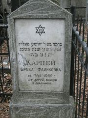 Карпей Бруха Фаликовна, Москва, Востряковское кладбище