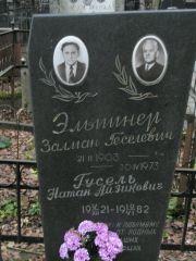Гусель Натан Айзикович, Москва, Востряковское кладбище