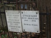 Заславский Григорий Исаакович, Москва, Востряковское кладбище