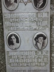 Уманский М. Ш., Москва, Востряковское кладбище
