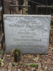 Кронрод Михаил Львович, Москва, Востряковское кладбище
