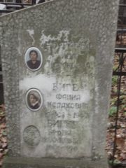 Вигер Фаина Исааковна, Москва, Востряковское кладбище