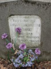 Элиш Анна Айзиковна, Москва, Востряковское кладбище