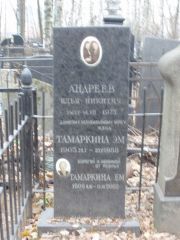 Тамаркина Э. М., Москва, Востряковское кладбище