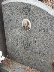 Альпер Эля Нусинович, Москва, Востряковское кладбище