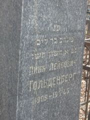 Гольденберг Пиня Лейбович, Москва, Востряковское кладбище