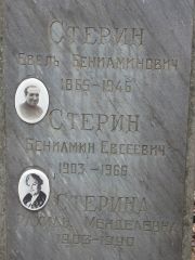 Стерина Рахиль Менделевна, Москва, Востряковское кладбище