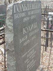 Гольденберг Борис Моисеевич, Москва, Востряковское кладбище