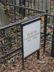 Пекель Хая Израилевна, Москва, Востряковское кладбище