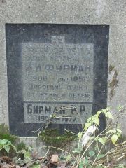 Бирман Р. Р., Москва, Востряковское кладбище