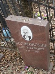 Поляковский Лев Юделевич, Москва, Востряковское кладбище