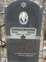 Наровлянский Наум Ильич, Москва, Востряковское кладбище