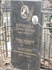 Курдин Вениамин Исаакович, Москва, Востряковское кладбище