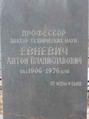 Евгеневич Антон Владиславович, Москва, Востряковское кладбище