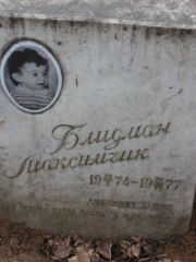 Блидман Максимчик , Москва, Востряковское кладбище
