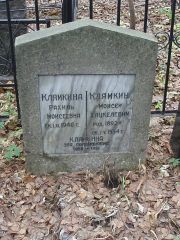 Клямкина Эля Соломоновна, Москва, Востряковское кладбище