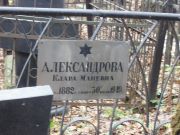 Александрова Клара Маневна, Москва, Востряковское кладбище