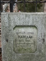Каждан Ципа Хоновна, Москва, Востряковское кладбище