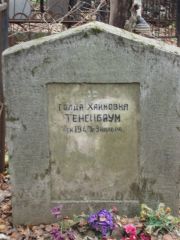 Тененбаум Голда Хаймовна, Москва, Востряковское кладбище
