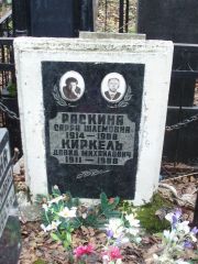 Раскина Сарра Шлемовна, Москва, Востряковское кладбище