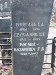 Песельник Е. Е., Москва, Востряковское кладбище