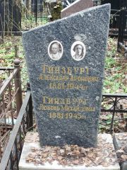 Гинзбург Александр Аронович, Москва, Востряковское кладбище