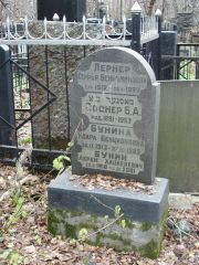 Бунина Клара Бенционовна, Москва, Востряковское кладбище