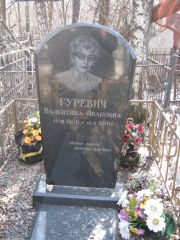 Гуревич Валентина Ивановна, Москва, Востряковское кладбище