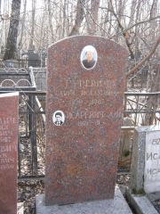 Гуревич Сарра Исааковна, Москва, Востряковское кладбище