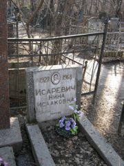 Исаревич Нина Исааковна, Москва, Востряковское кладбище