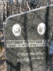 Марголина Ф. Н., Москва, Востряковское кладбище