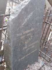 Мак Роза Зейликова, Москва, Востряковское кладбище