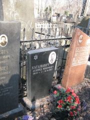 Каганович Леонид Меерович, Москва, Востряковское кладбище