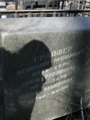 Грайфер Вениамин Рувимович, Москва, Востряковское кладбище