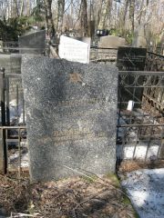 Вайнберг Раиса Моисеевна, Москва, Востряковское кладбище