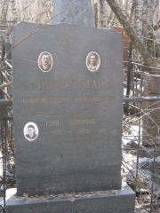 Зингерман Геня Наумовна, Москва, Востряковское кладбище