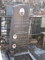 Гриншпун Анатолий Аронович, Москва, Востряковское кладбище