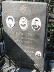 Песелис Зусь Абрамович, Москва, Востряковское кладбище