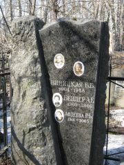 Бейдер А. Е., Москва, Востряковское кладбище