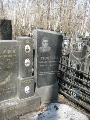 Ляховицкая Надежда Григорьевна, Москва, Востряковское кладбище