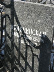 Кравчинская Тайба Моисеевна, Москва, Востряковское кладбище
