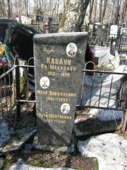Каплун Ич Меерович, Москва, Востряковское кладбище