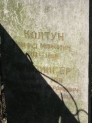 Колтун Леонид Маркович, Москва, Востряковское кладбище