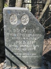 Ривина Гита Григорьевна, Москва, Востряковское кладбище