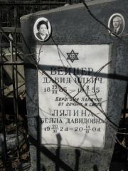 Лялина Белла Давидовна, Москва, Востряковское кладбище