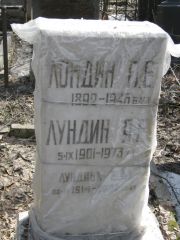 Лундин Я. , Москва, Востряковское кладбище