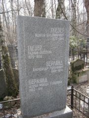 Глезер Моисей Владимирович, Москва, Востряковское кладбище